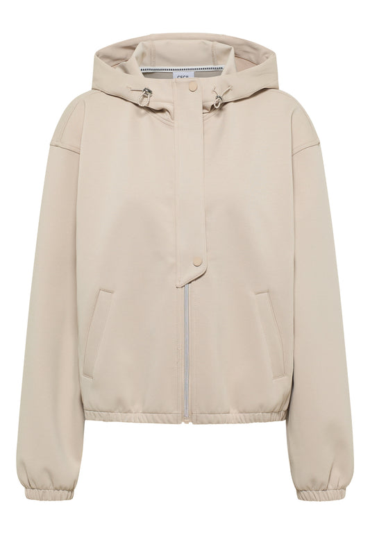 Modern Piqué Blouson with Hood grain beige Bild 1