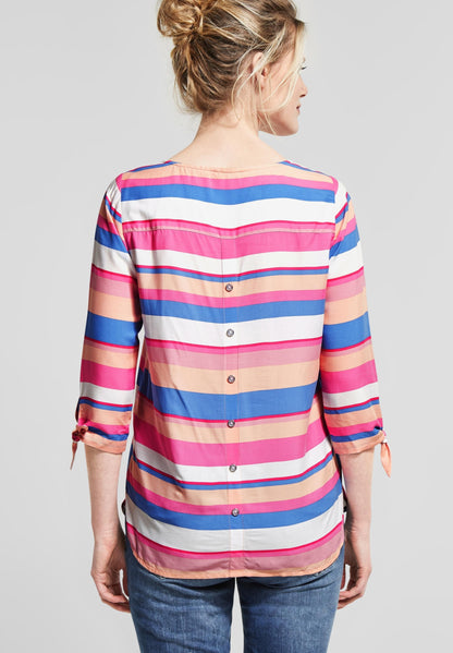 Multicolor stripe blouse
