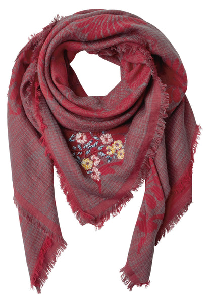 Oversize Tuch mit Stickerei 30824 Bild 1