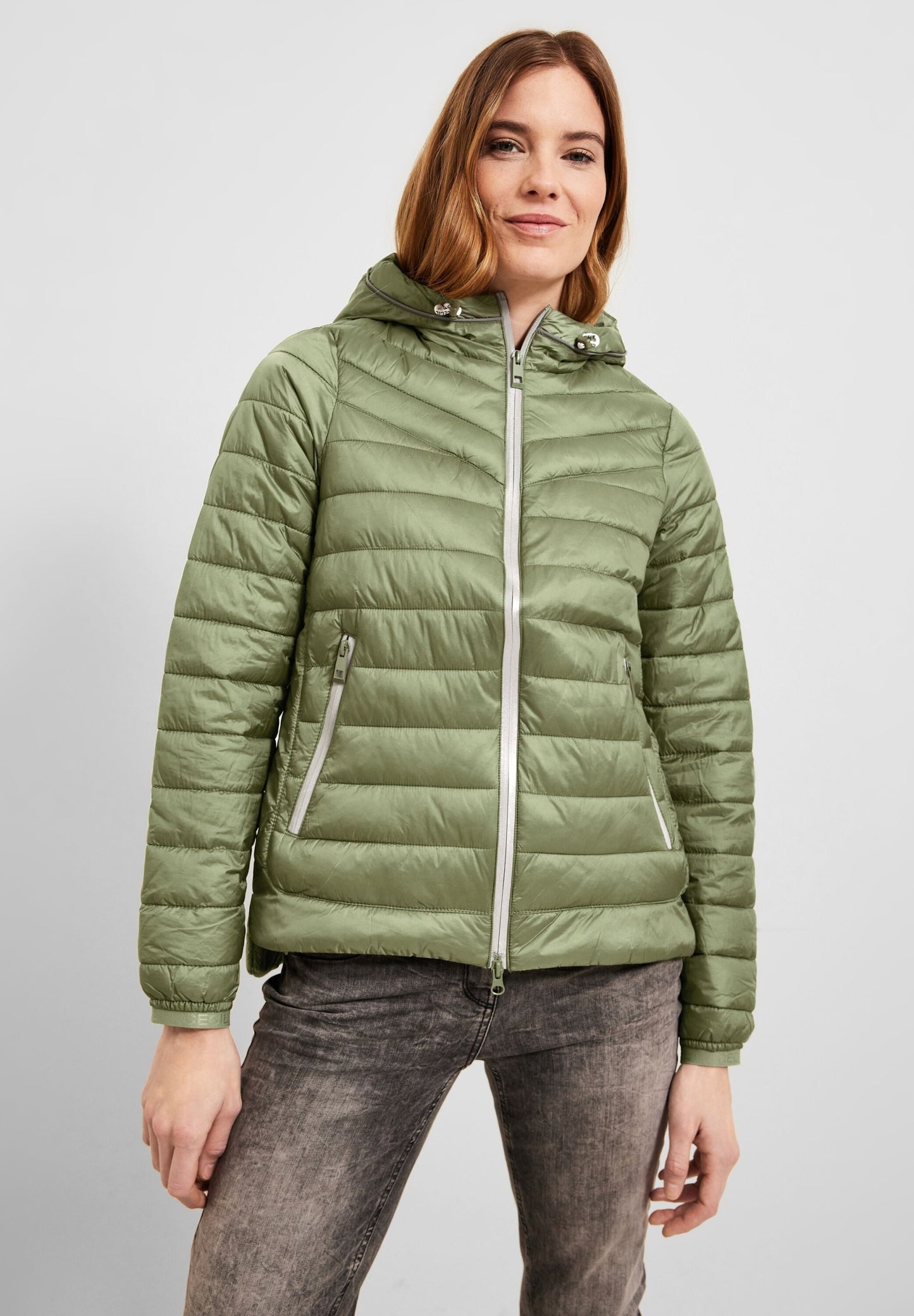 Sporty quilted jacket