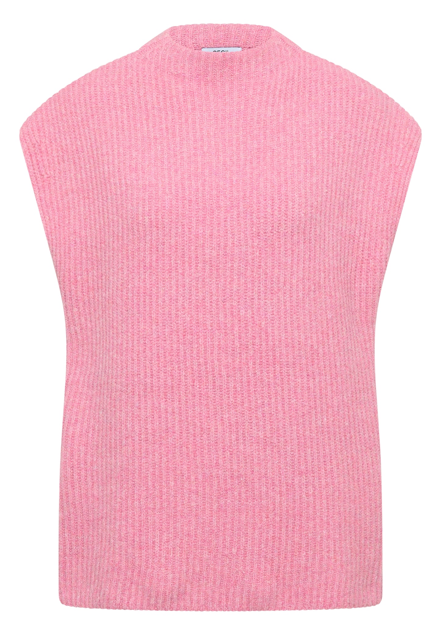 Pullunder mit Strickdetail dark blossom melange Bild 1