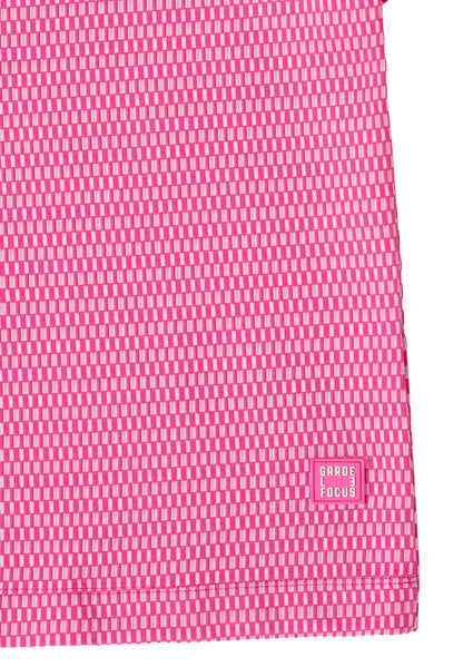 Shirt mit Funnel Neck im Two-Tone-Look beetroot pink Bild 2