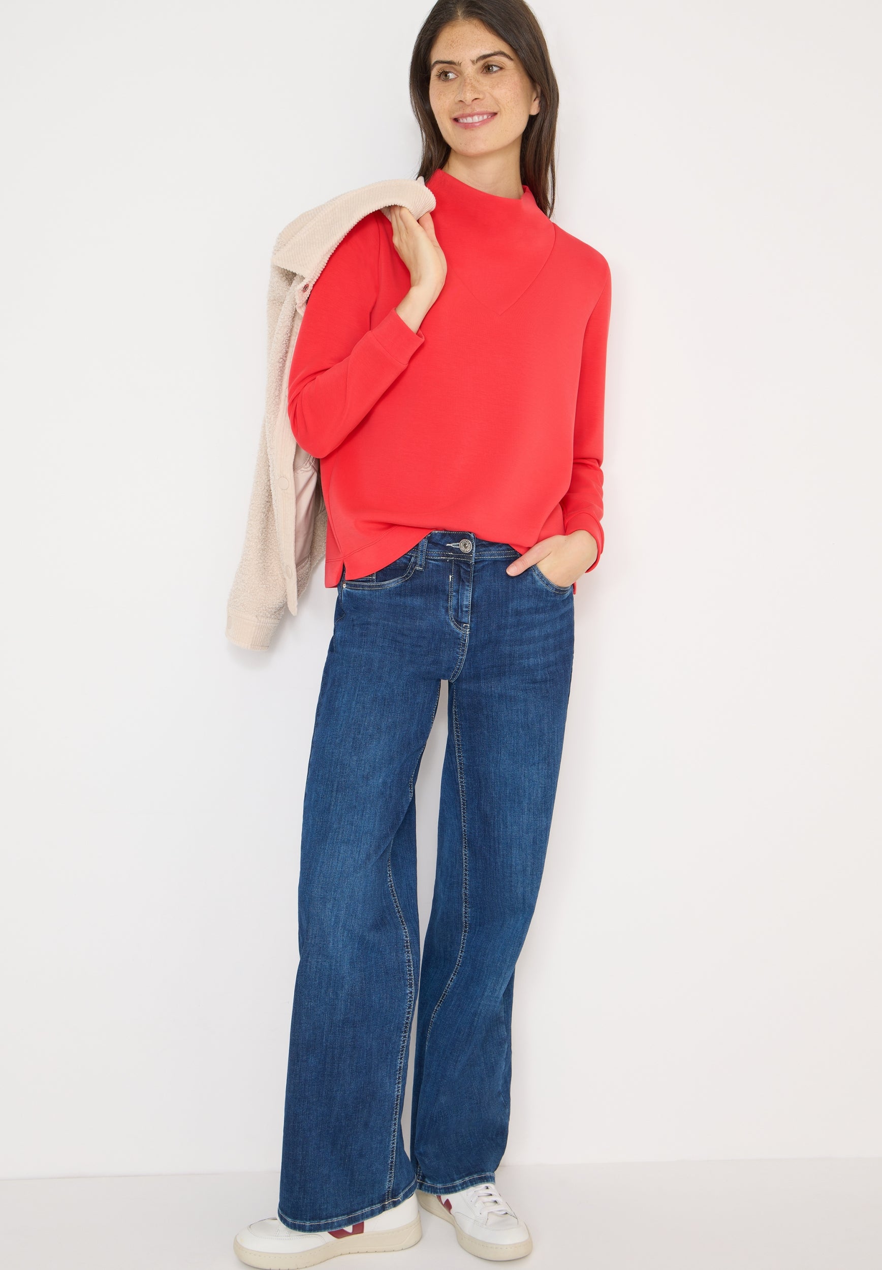 Soft Modal New Collar Style pumpkin orange Bild 5