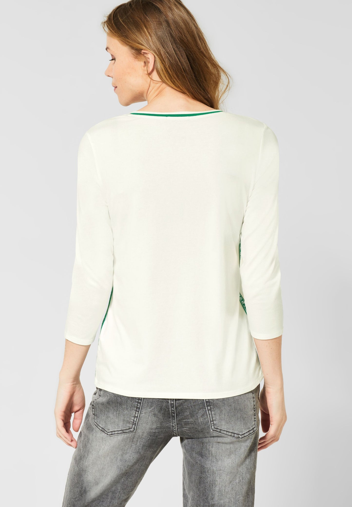 Shirt with side detail