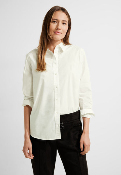 Long cotton blouse