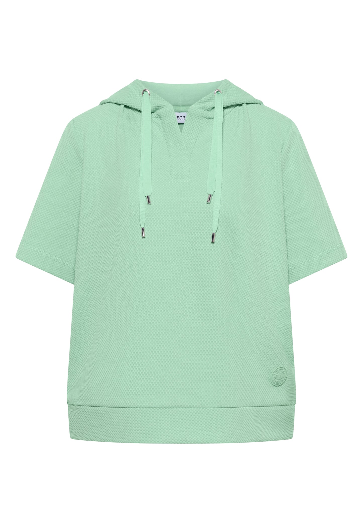 Structured Short Sleeve Sweats juicy lime Bild 1