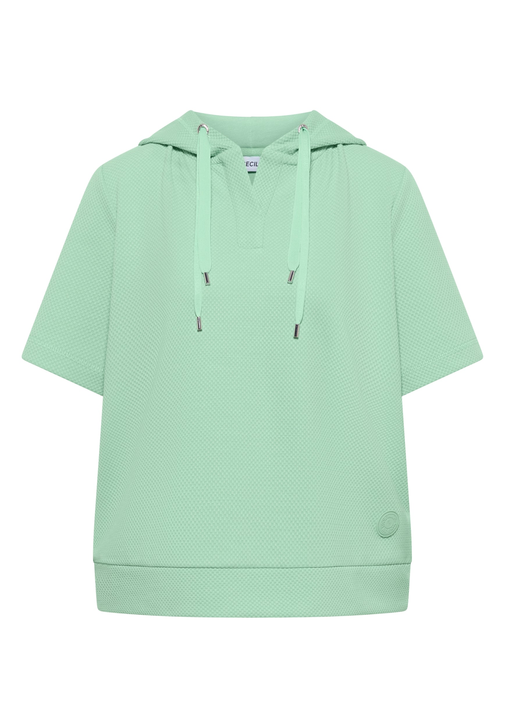 Structured Short Sleeve Sweats juicy lime Bild 1