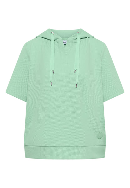 Structured Short Sleeve Sweats juicy lime Bild 1
