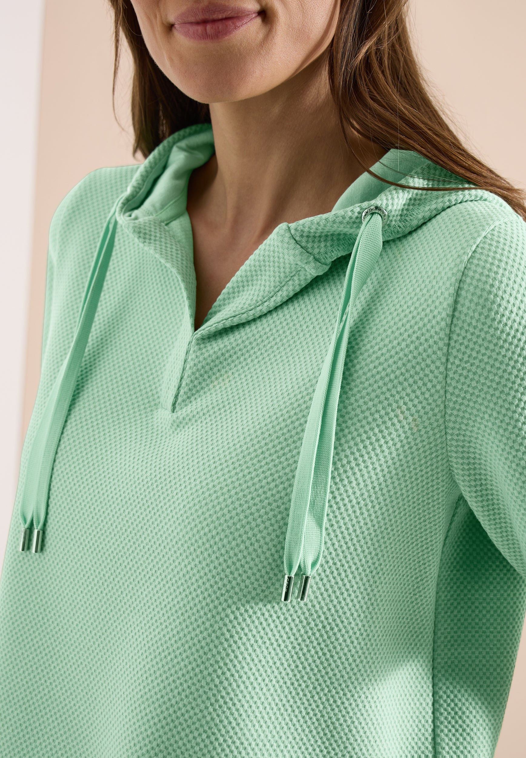 Structured Short Sleeve Sweats juicy lime Bild 6