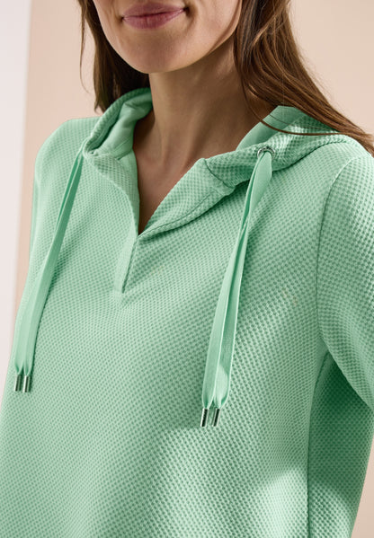 Structured Short Sleeve Sweats juicy lime Bild 6