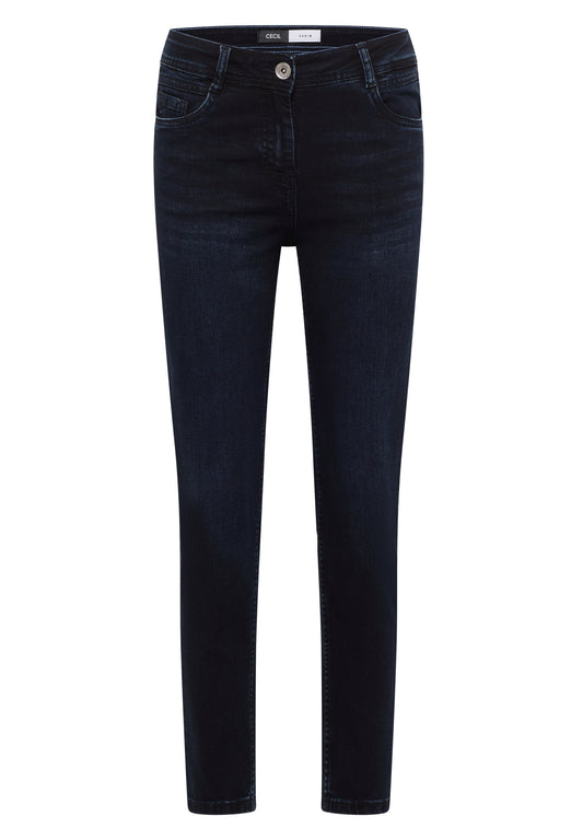 Style Scarlett Blue Black Cozy dark blue black washed Bild 1