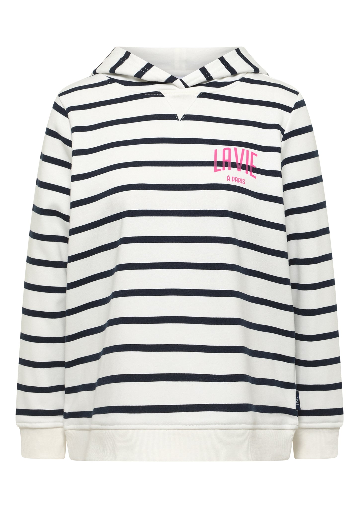 Sweatshirt mit Kapuze und Chestprint universal blue Bild 1