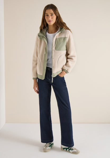 Teddy Matmix Jacket teddy vanilla white Bild 8