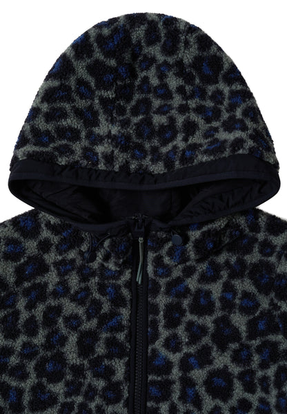 Teddy-Jacke mit Softshell-Details dried olive green Bild 2