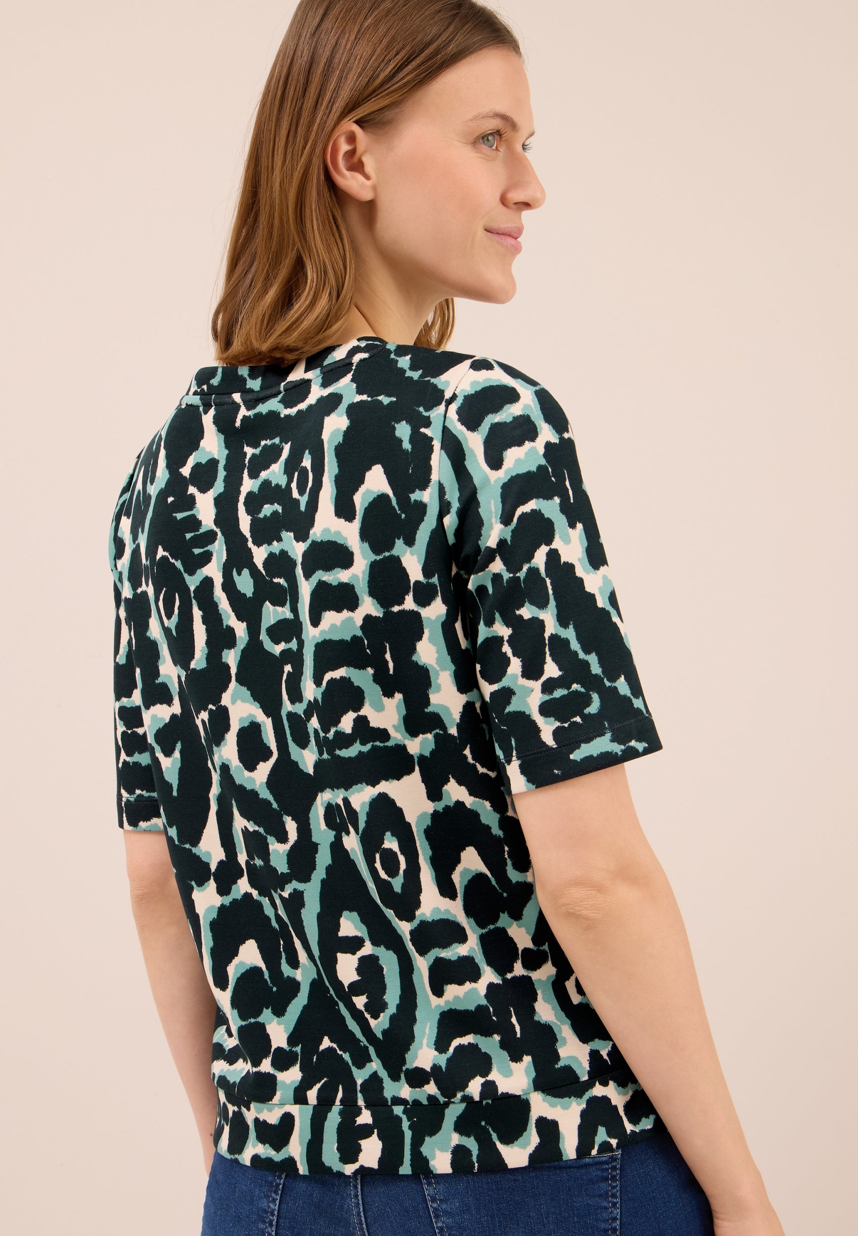 TOS AOP Soft Touch T-Shirt ink green Bild 4