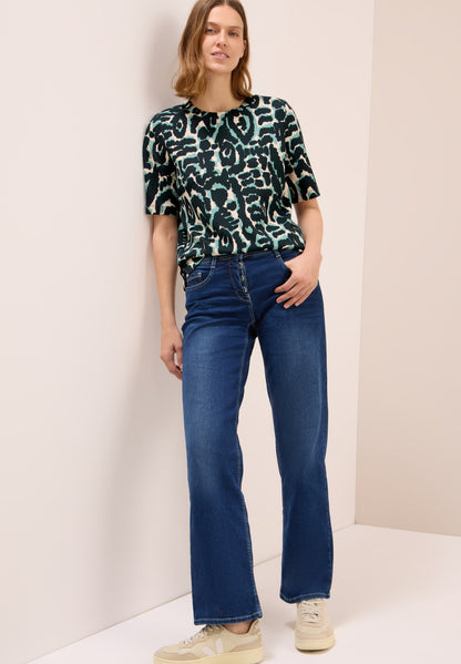 TOS AOP Soft Touch T-Shirt ink green Bild 5