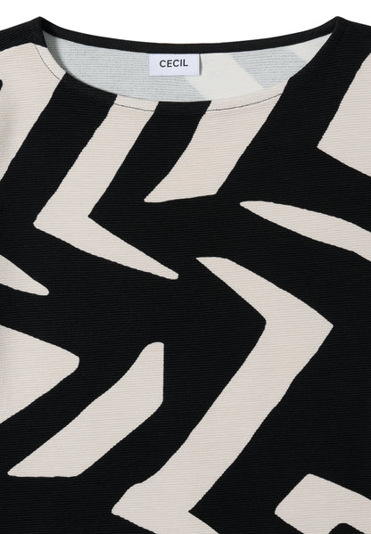 TOS Big AOP Ottoman Shirt light greige Bild 2