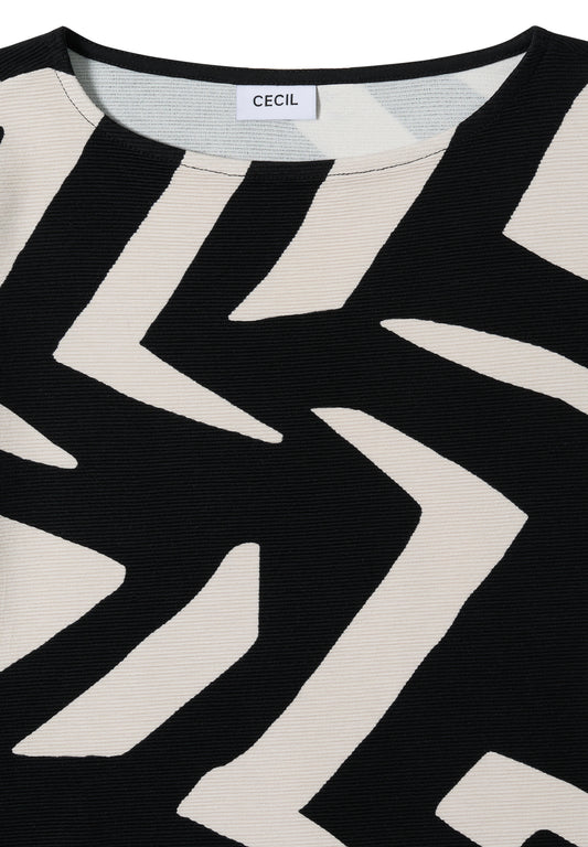 TOS Big AOP Ottoman Shirt light greige Bild 2