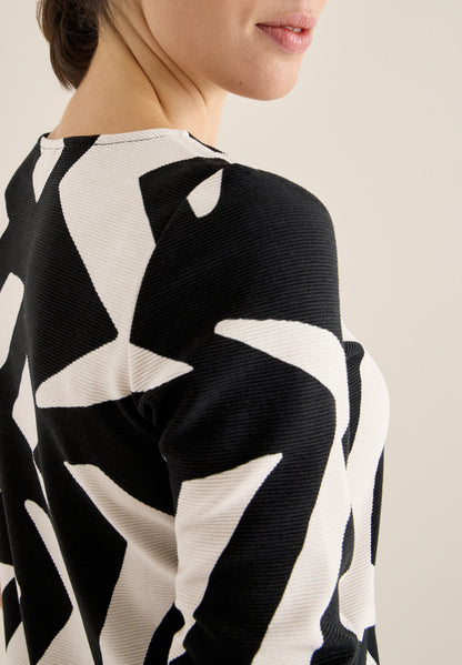 TOS Big AOP Ottoman Shirt light greige Bild 7