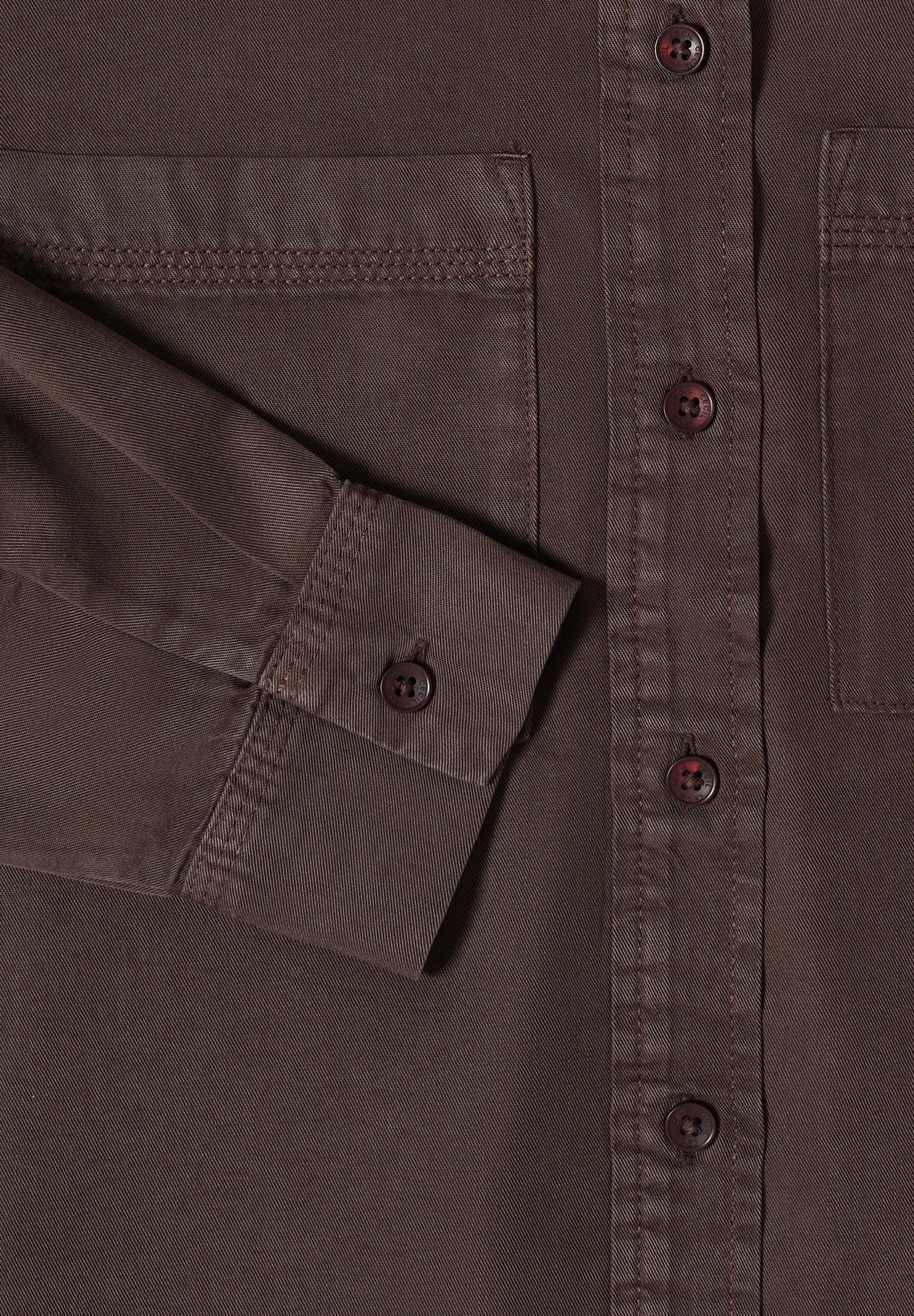 TOS Color Lyocell Blouse macchiato brown Bild 2