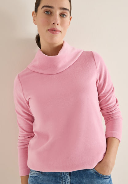 TOS Fine Cord Big Collar T-Shi blossom corduroy Bild 7