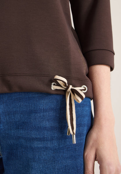 TOS Soft Touch T-Shirt macchiato brown Bild 6