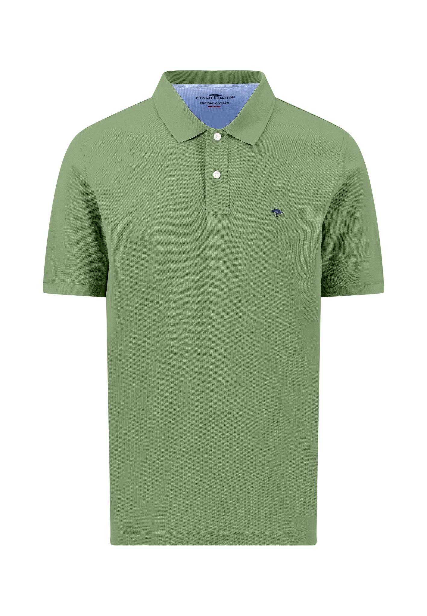 Basic Polo, Premium Cotton avocado Bild 1