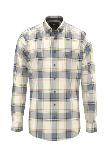 Herringbone Check, B.D., 1/1 air blue Bild 1