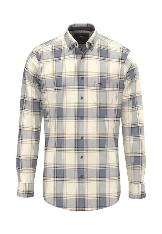 Herringbone Check, B.D., 1/1 air blue Bild 1