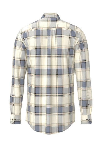 Herringbone Check, B.D., 1/1 air blue Bild 2