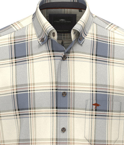 Herringbone Check, B.D., 1/1 air blue Bild 3