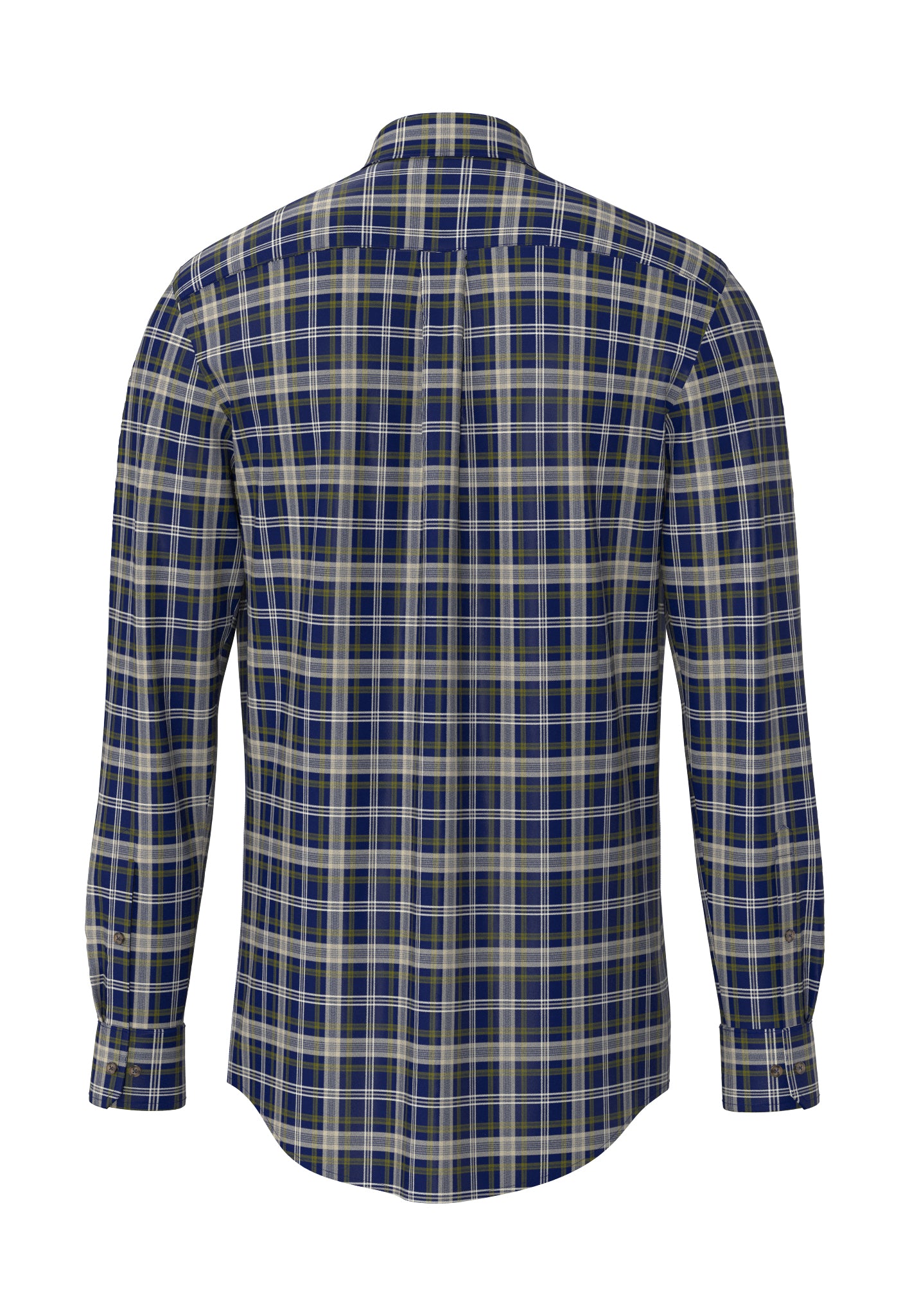 Herringbone Check, B.D., 1/1 ink blue Bild 2