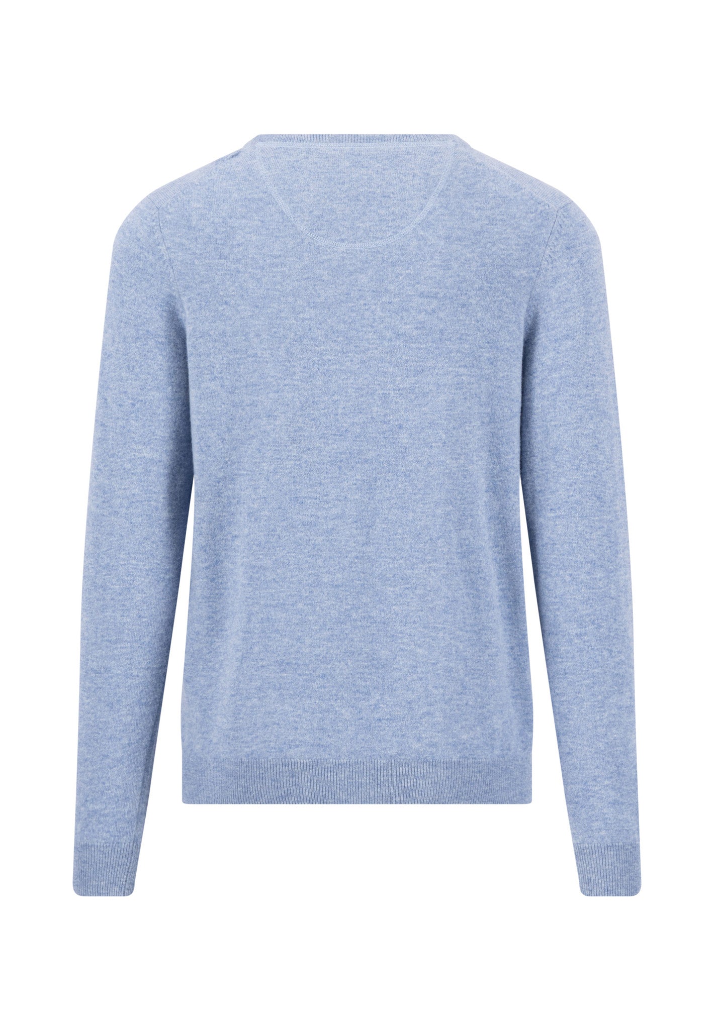 O-Neck, Merino Cashmere air blue Bild 2