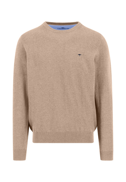 O-Neck taupe Bild 1