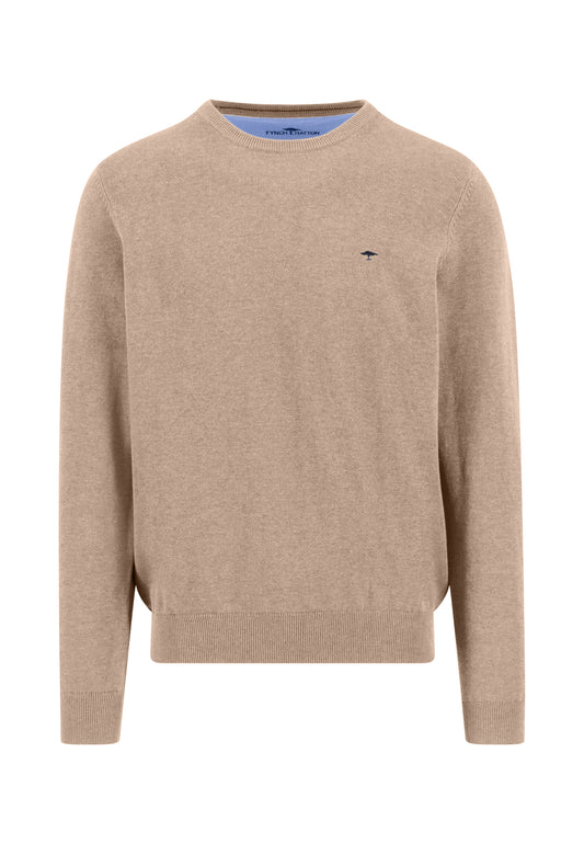 O-Neck taupe Bild 1