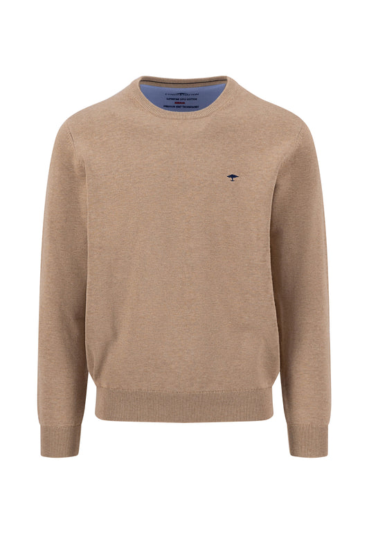 O-Neck taupe Bild 1