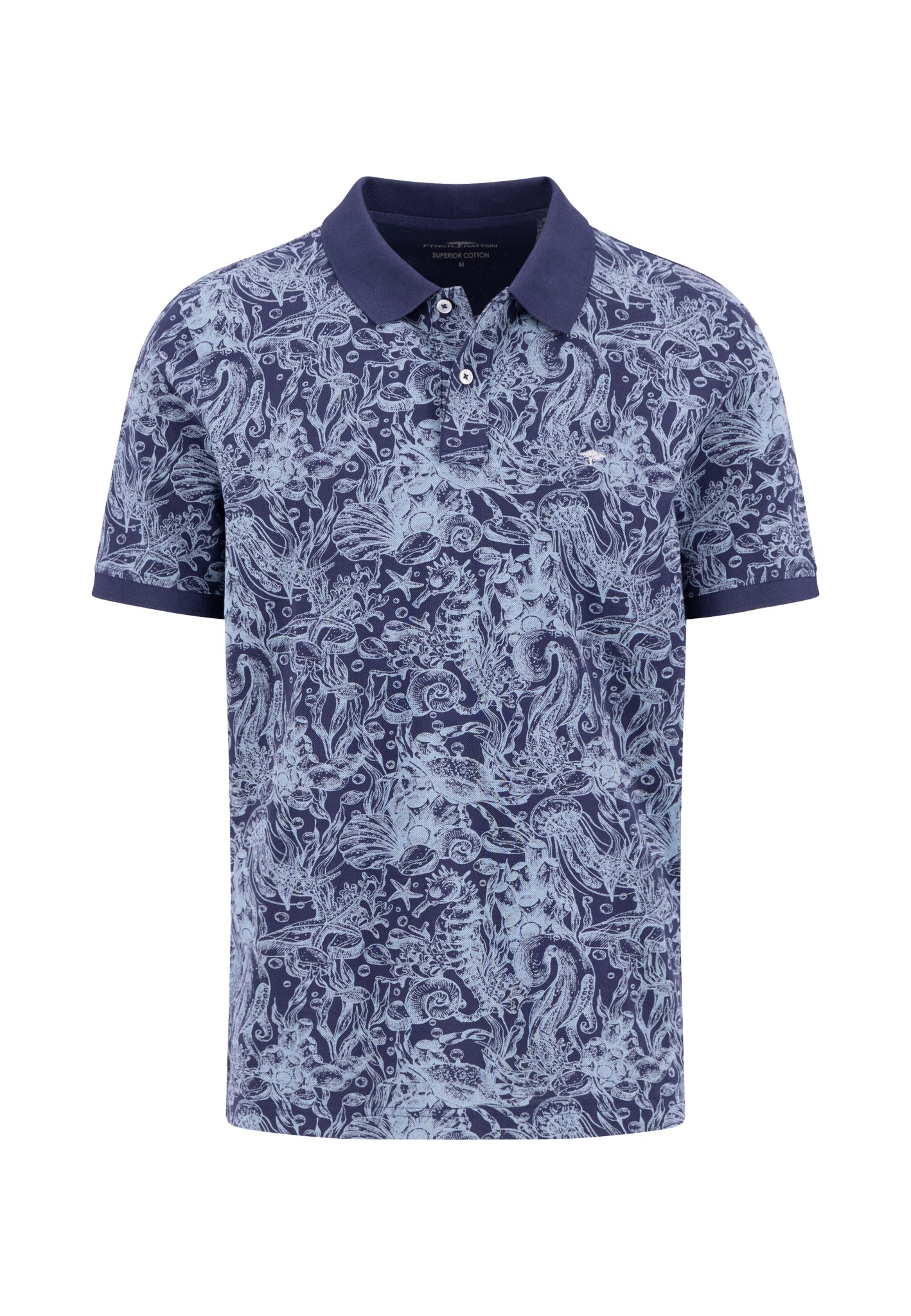 Polo, AOP marine Bild 1