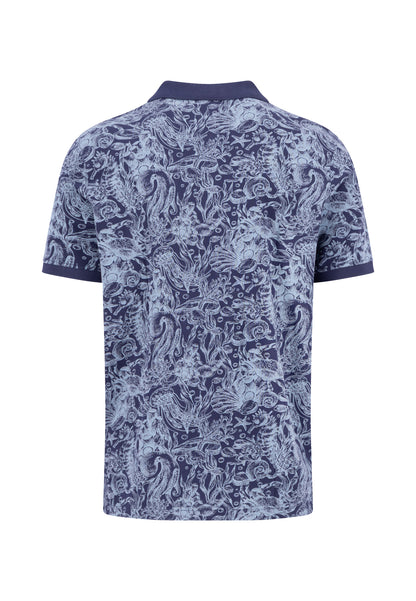 Polo, AOP marine Bild 2