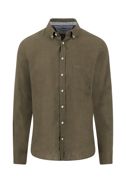 Premium Linen, B.D., 1/1 dark khaki Bild 1