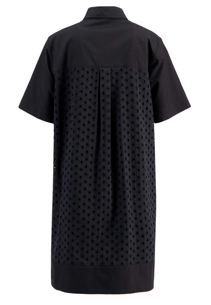 shirt dress embroidery anglaise BLACK Bild 2