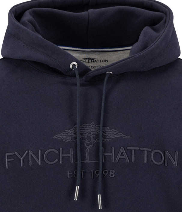 Sweat, Logo Hoodie navy Bild 3