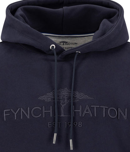Sweat, Logo Hoodie navy Bild 3