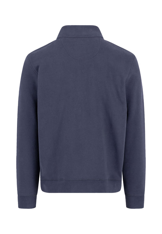 Sweat, Troyer-Zip navy Bild 2