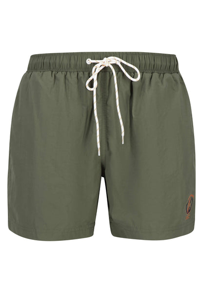 Swimshort, Solid Basic dusty olive Bild 1