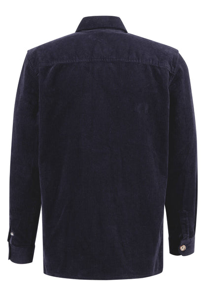 Corduroy Overshirt navy Bild 2