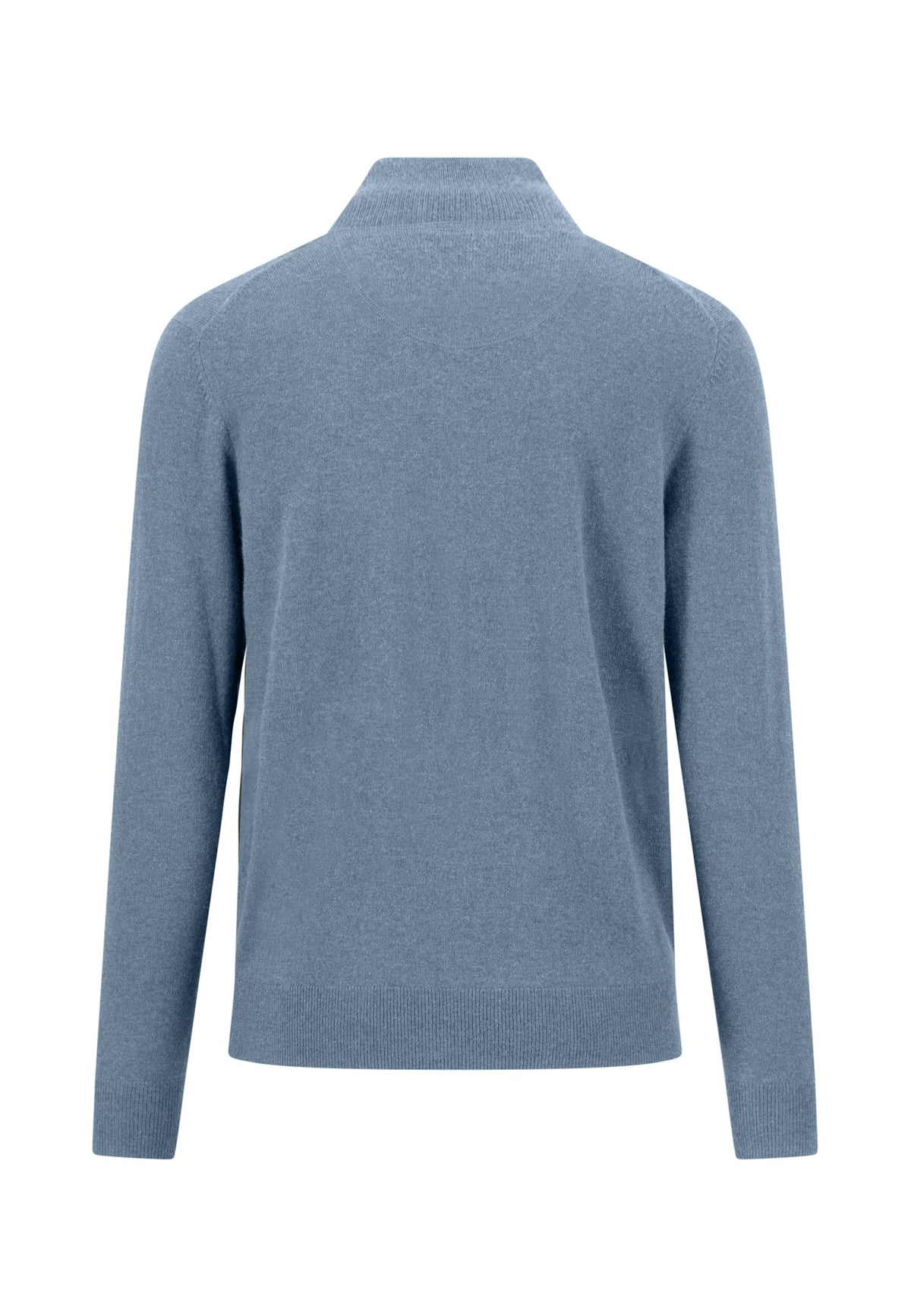 Troyer-Zip, Merino Cashmere air blue Bild 2