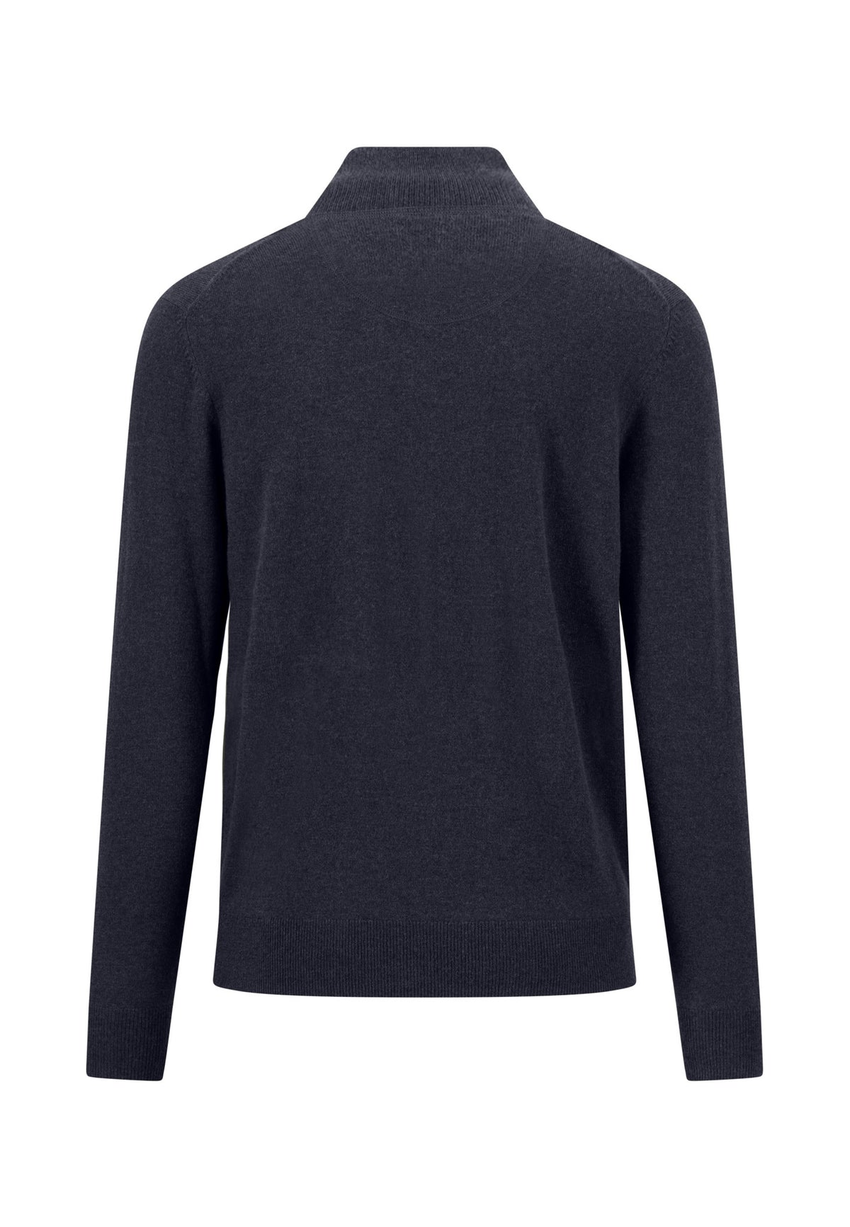 Troyer-Zip, Merino Cashmere navy Bild 2
