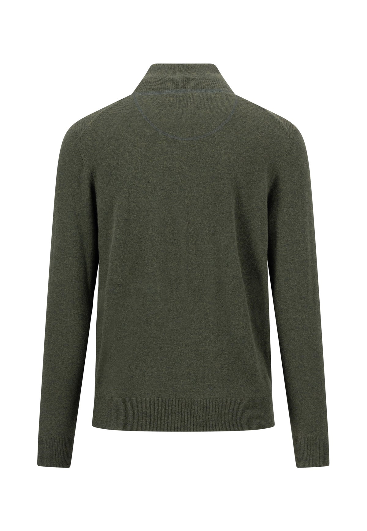 Troyer-Zip, Merino Cashmere cypress Bild 2