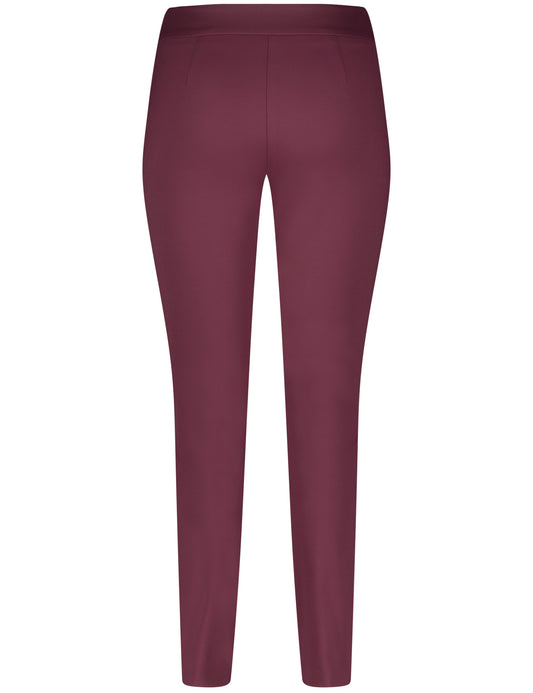Elegante Stretchhose MERLOT Bild 2