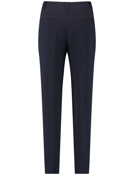 Klassische Stoffhose mit Bügelfalten MARINE Bild 2